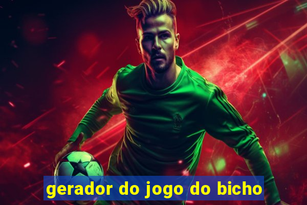 gerador do jogo do bicho